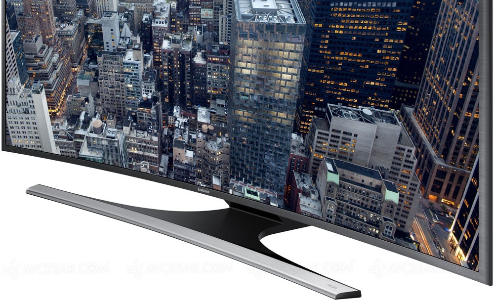 tv led ultra hd samsung ju6570 courbe quatre tailles d ecran disponibles