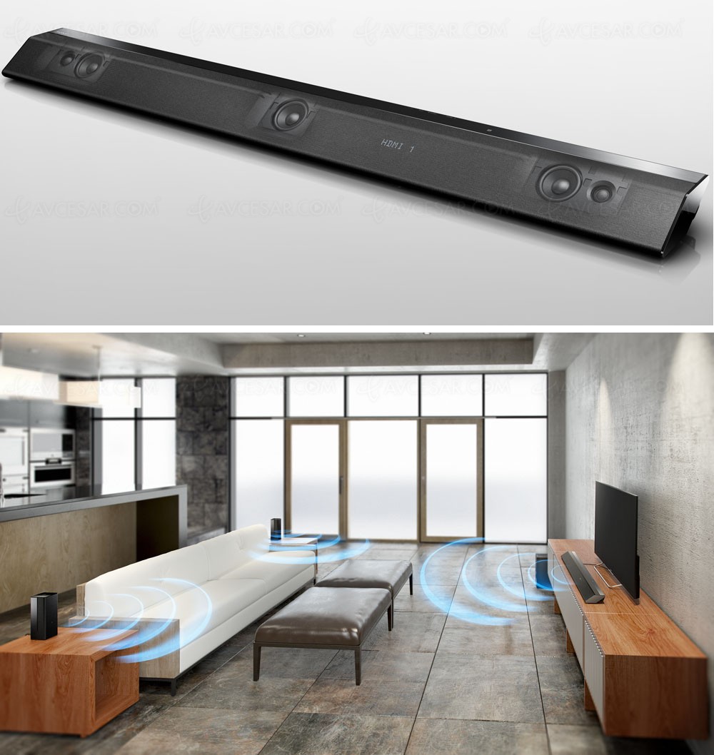Sony HTRT5 barre sonore + surround sansfil multiroom