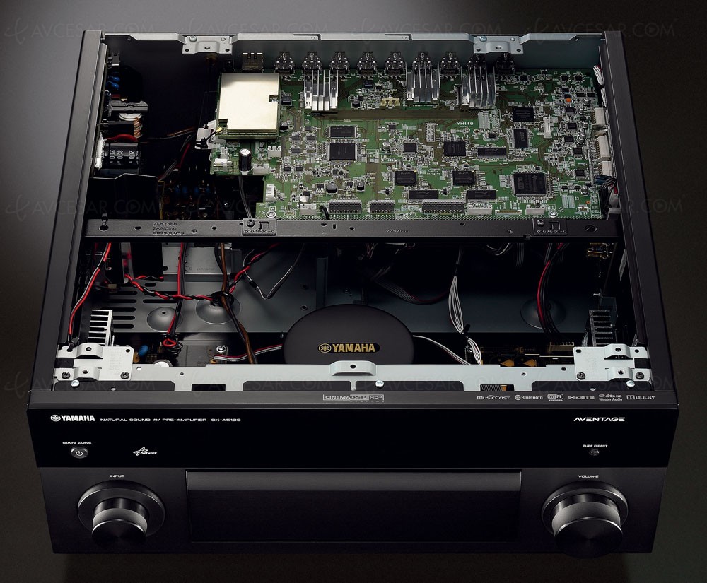 Yamaha CXA5100, préampli 11.2… … Dolby Atmos, DTSX et MusicCast