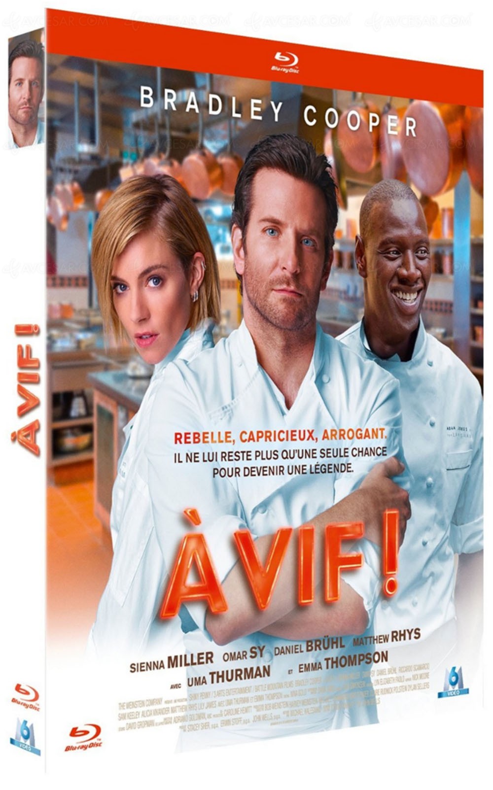 A Vif Bradley Cooper Streaming À vif ! : Bradley Cooper passe en cuisine