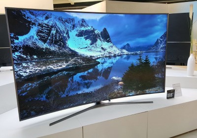 (MAJ) TV LED Ultra HD Samsung KS9800 : un seul modèle 88'' courbe