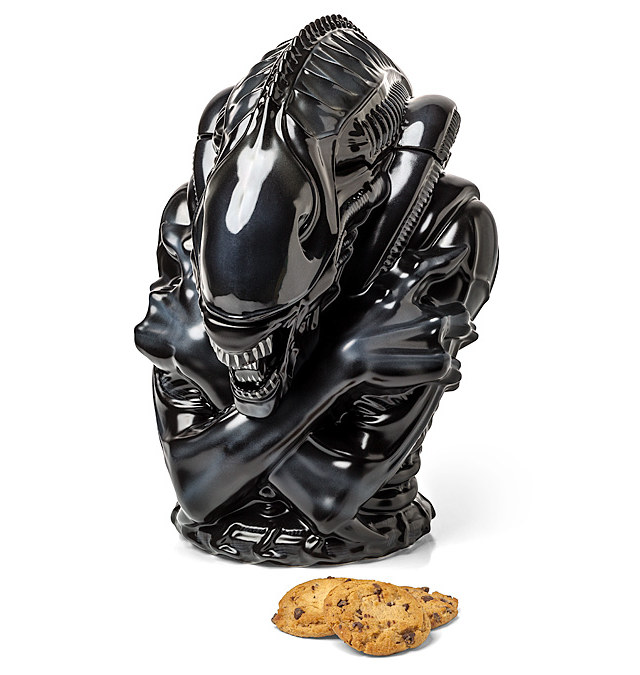 Boîte à cookies alien : personne ne vous entendra manger