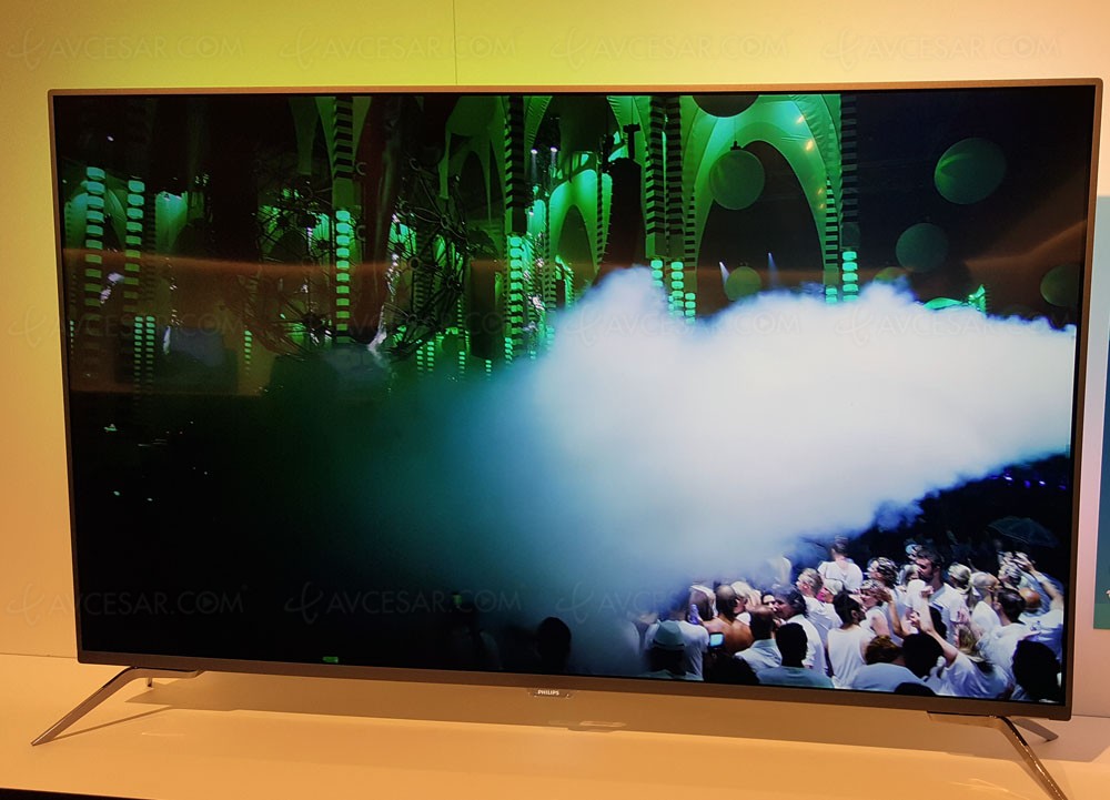 TV LED Ultra HD Philips PUS7101 mise à jour prix indicatifs