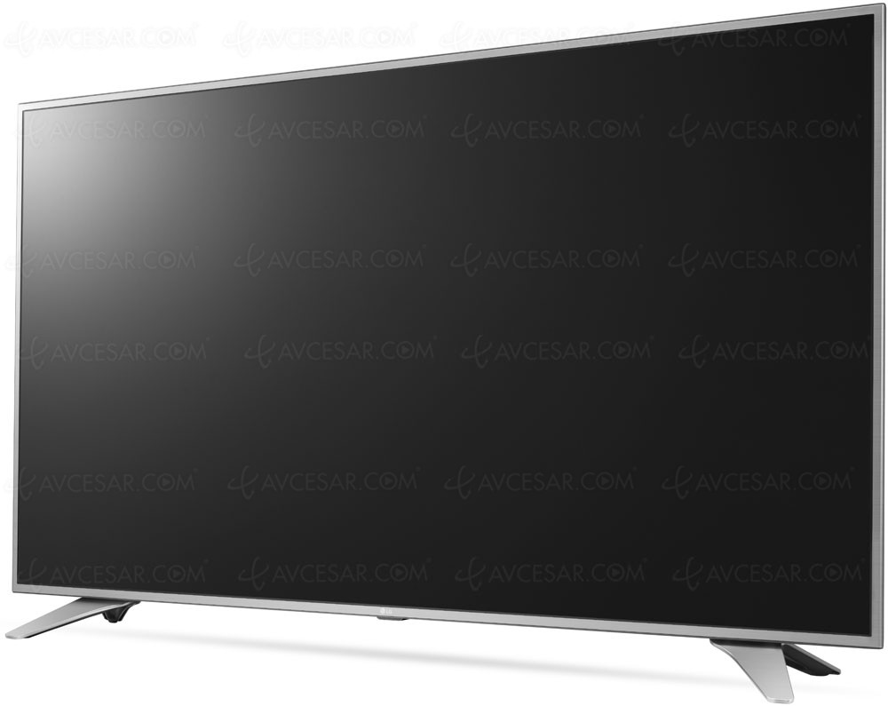 TV LED Ultra HD LG UH650V cinq diagonales annoncées