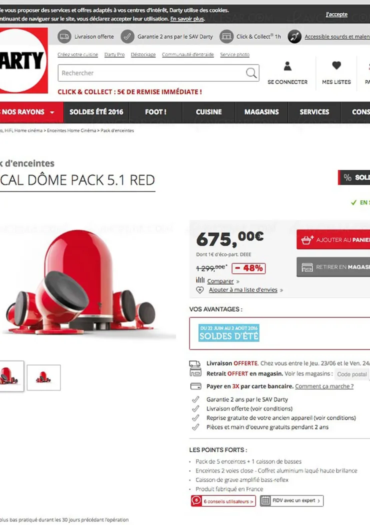 solde-darty-com-48-sur-le-pack-5-1-focal-dome-red