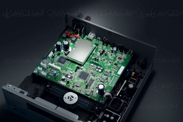 Yamaha MCR-N570D, mini-chaîne design et MusicCast