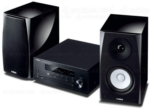 Yamaha MCR-N570D, mini-chaîne design et MusicCast