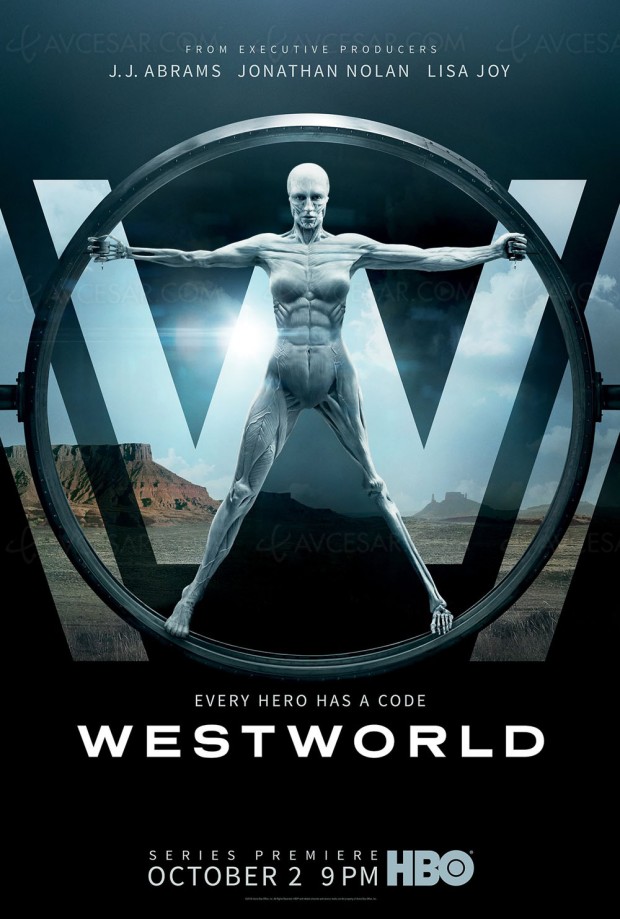 Westworld l'affiche… flippante