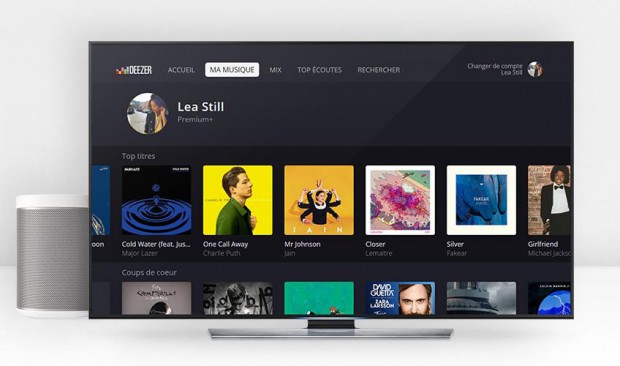Nouvelles fonctionnalités de l’application Deezer pour Smart TV