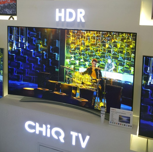 IFA 16 > TV Oled Ultra HD courbes ChangHong Q3A