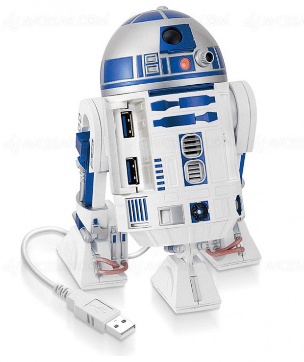 Hub USB R2-D2, la Force connectée