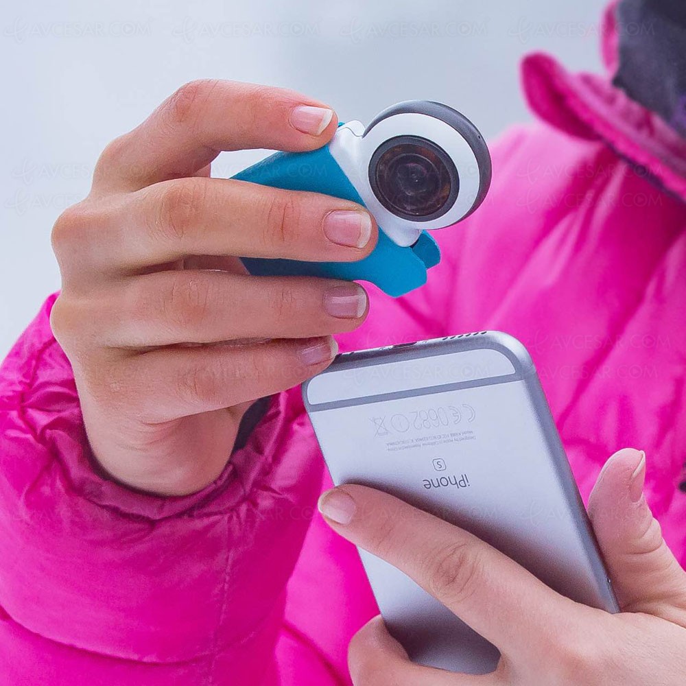 Caméra 360° connectée Giroptic iO