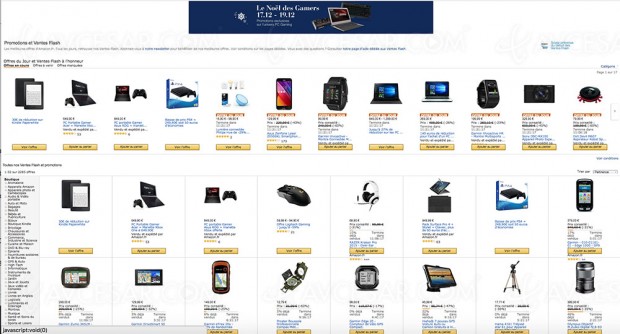 Ventes Flash Amazon, récap des meilleures offres du jour