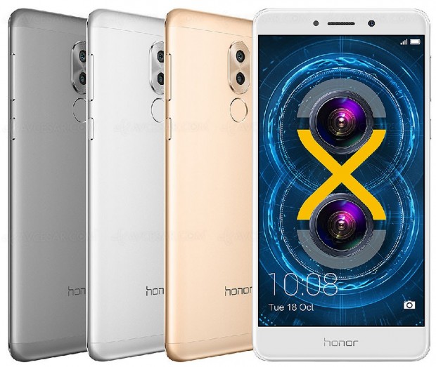 CES 17 > Honor 6X, smartphone double capteur