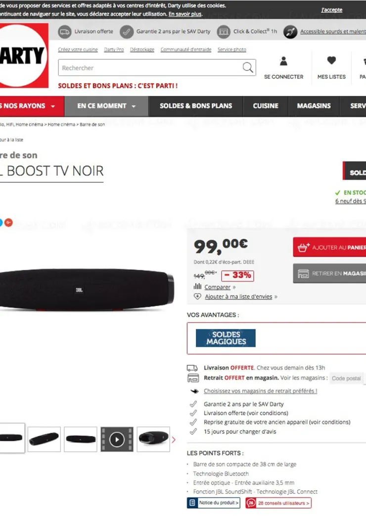 soldes-2017-barre-de-son-jbl-boost-a-99