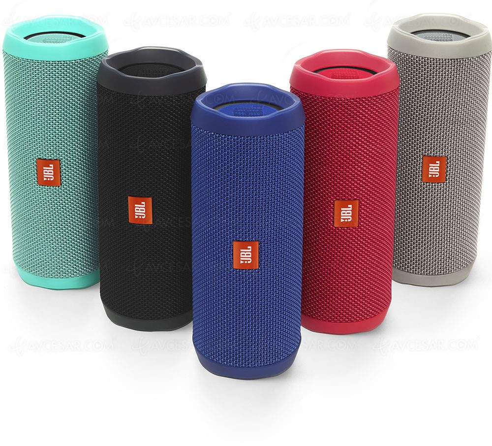 JBL Flip 4, enceinte Bluetooth IPX7 et JBL Connect+