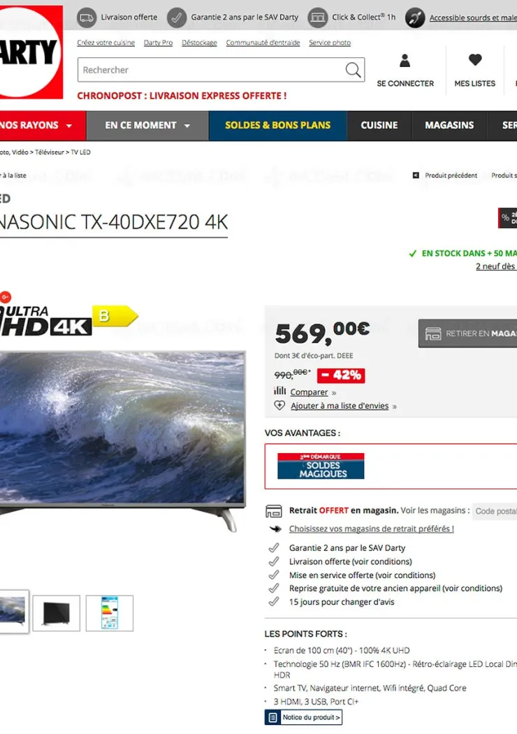 soldes-darty-tv-sony-kd-65sd8505-a-25-et-panasonic-tx-40dx720-a-42