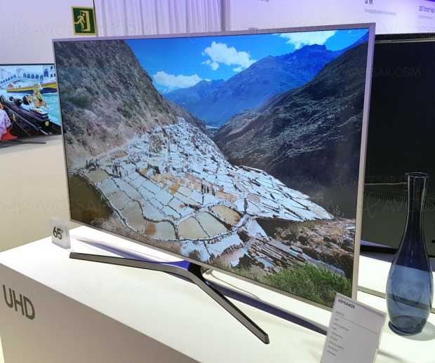 TV LED Ultra HD Samsung MU6405, quatre modèles annoncés