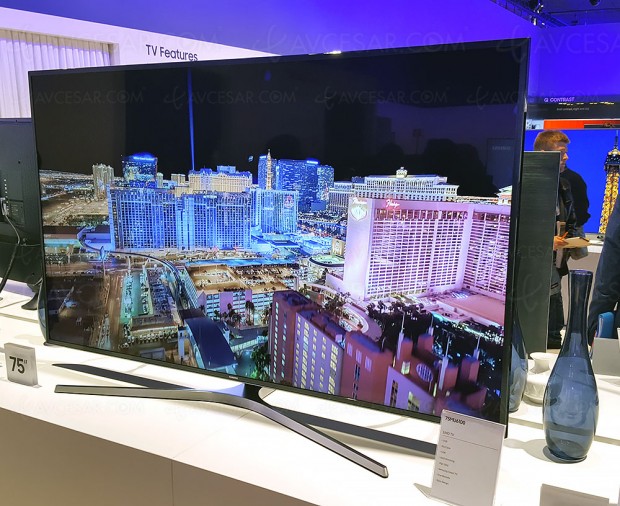 TV LED Ultra HD Samsung MU6105, cinq téléviseurs annoncés