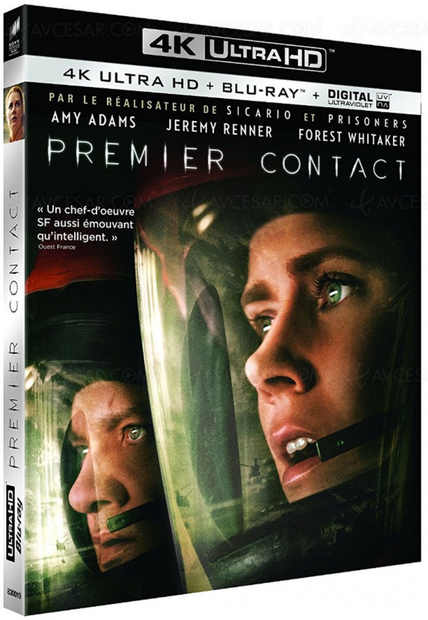 Premier contact en Ultra HD Blu-Ray, Blu-Ray, DVD et VOD le 12 avril