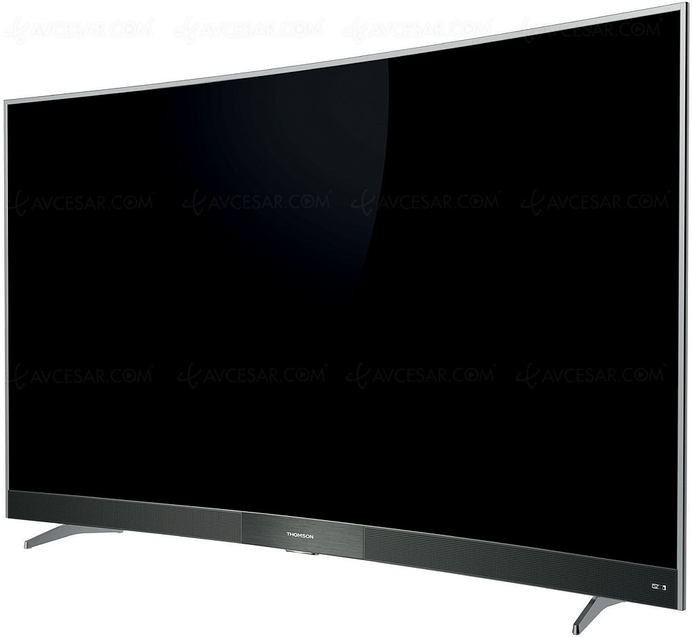 Mise à Jour Tv Android Thomson TV LCD Ultra HD courbe Thomson C6596, 55"/65" annoncés