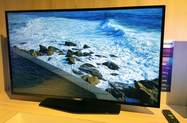 TV LED Ultra HD Philips PUS6162 : 43'', 50'', 55'' annoncés