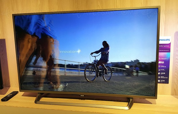 TV LED Ultra HD Philips PUS6262 : 43'', 50'', 55'' et 65