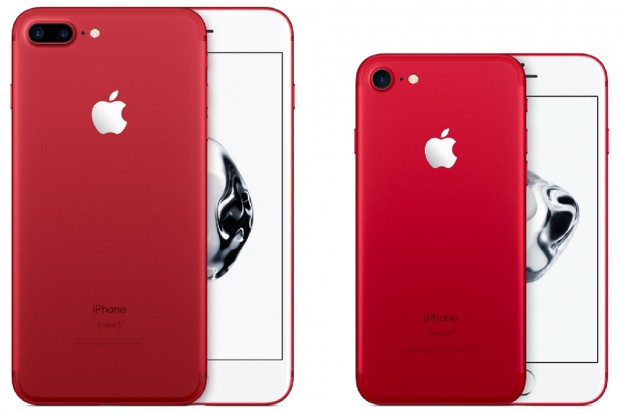 iPhone 7 rouge et nouvel iPhone SE