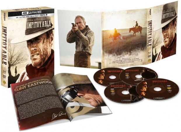 Impitoyable/Clint Eastwood : édition limitée 4K UHD 25e anniversaire