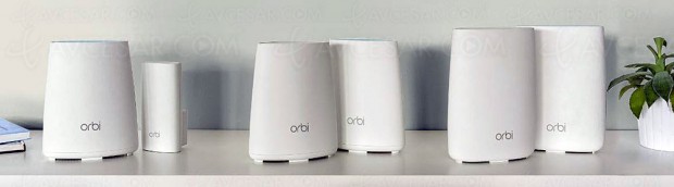 Netgear Orbi 30, Orbi 40 et Orbi 50 : les solutions Orbi pour booster son réseau Wi‑Fi se multiplient