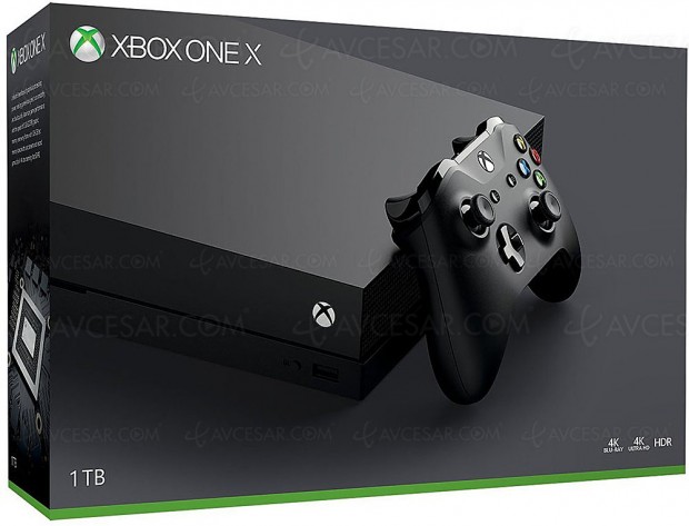 Xbox One X : les arguments 4K Ultra HD, Ultra HD Blu-Ray et HDR largement mis en avant