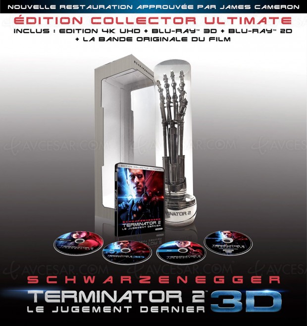 Terminator 2, le premier 4K Ultra HD Blu-Ray de Studiocanal, supervisé par James Cameron