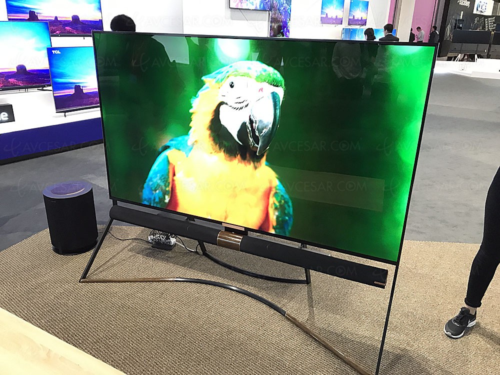 IFA 17 > TV QLED TCL X6 85'', le téléviseur Direct LED 600 zones le plus fin au monde