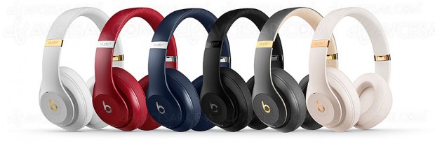 Casque Beats Studio3 Wireless à réduction active de bruit ou 40 heures d'autonomie