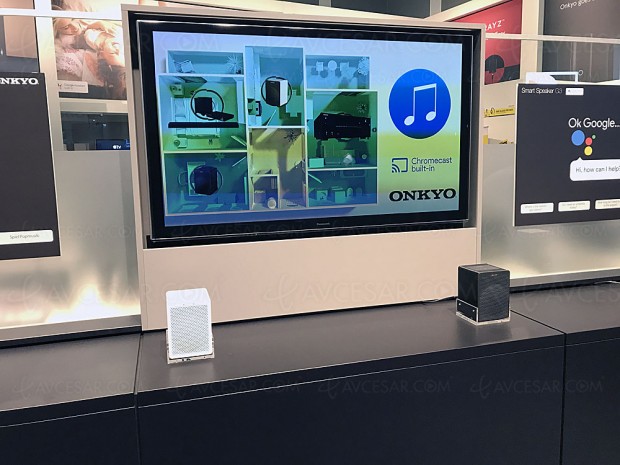 IFA 17 > Enceinte connectée Smart Home Onkyo VC‑GX30 avec Google Assistant