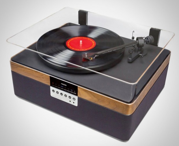 The+Record Player, disque vinyle et musique streaming réunis