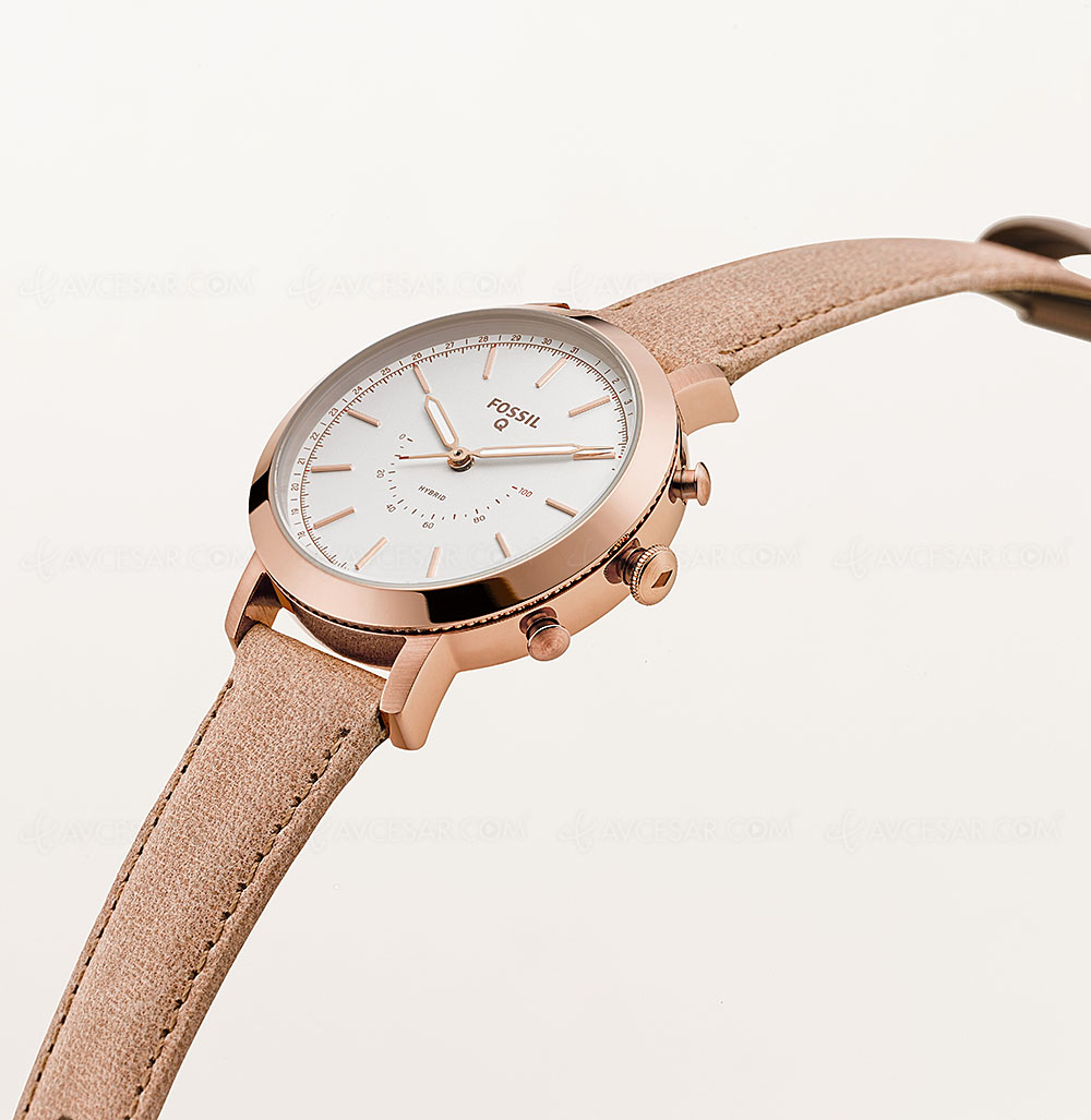 Montre pour Femme Fossil Q Carlie Hybrid Smartwatch FTW5039 - Bijoux de Mode