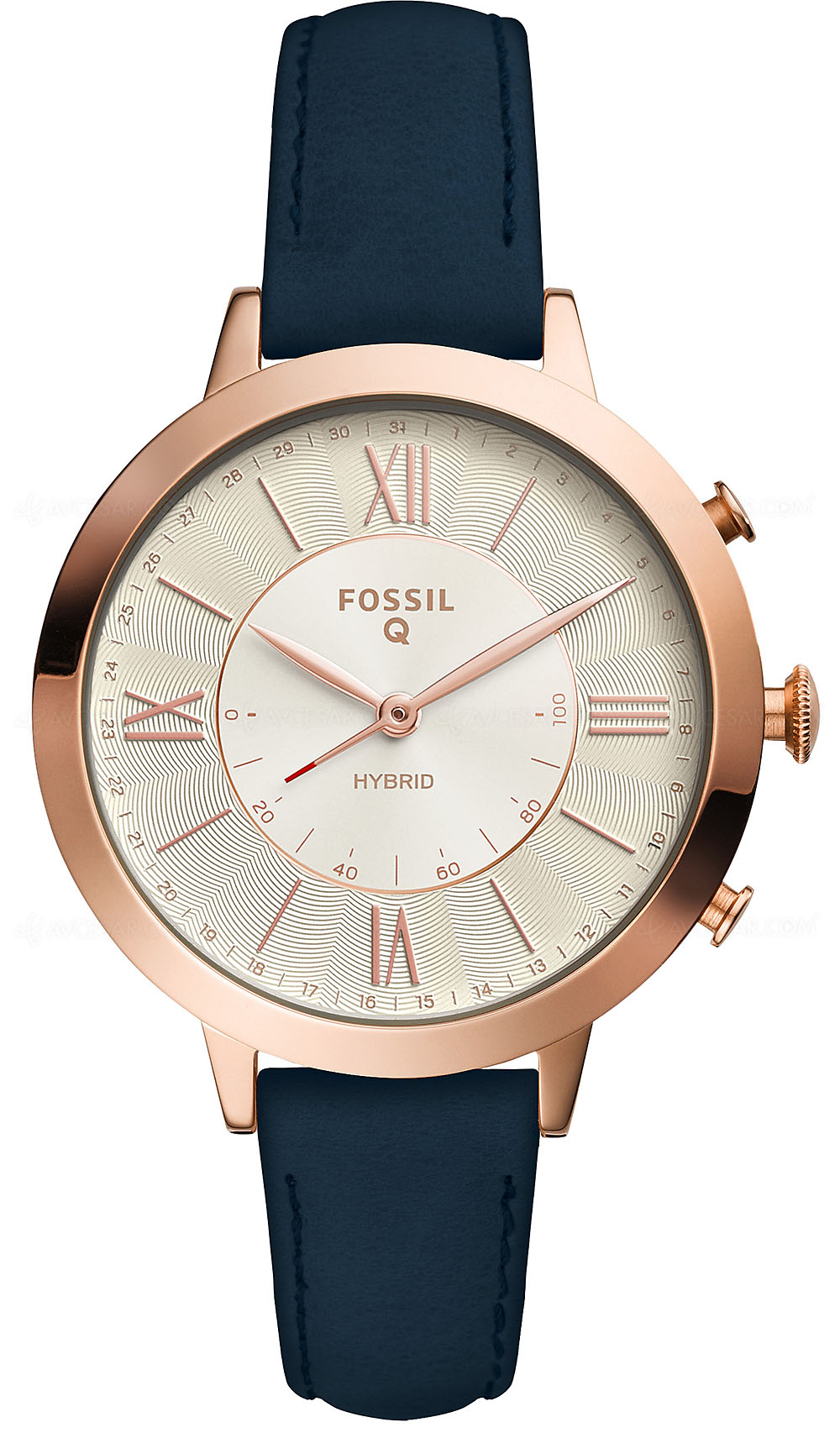 Montres connectées hybrides Fossil Q Neely et Fossil Q Jacqueline au design  classique…