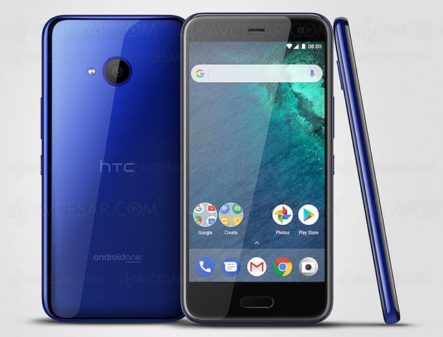 HTC U11 Life+, version mini du HTC U11 et Android One 8.0 Oreo