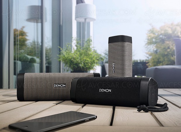 Denon Envaya DSB‑50BT, DSB‑150BT, DSB‑250BT, trois enceintes Bluetooth nomades