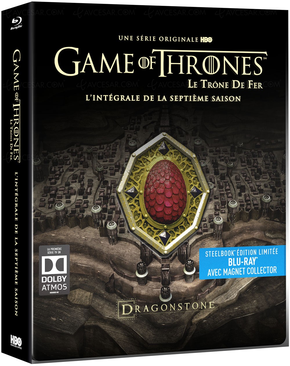 Game of Thrones saison 7 en BluRay et DVD, 5 éditions au choix