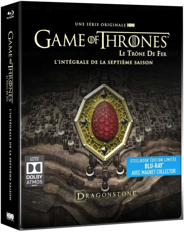 Game of Thrones saison 7 en Blu-Ray et DVD, 5 éditions au choix