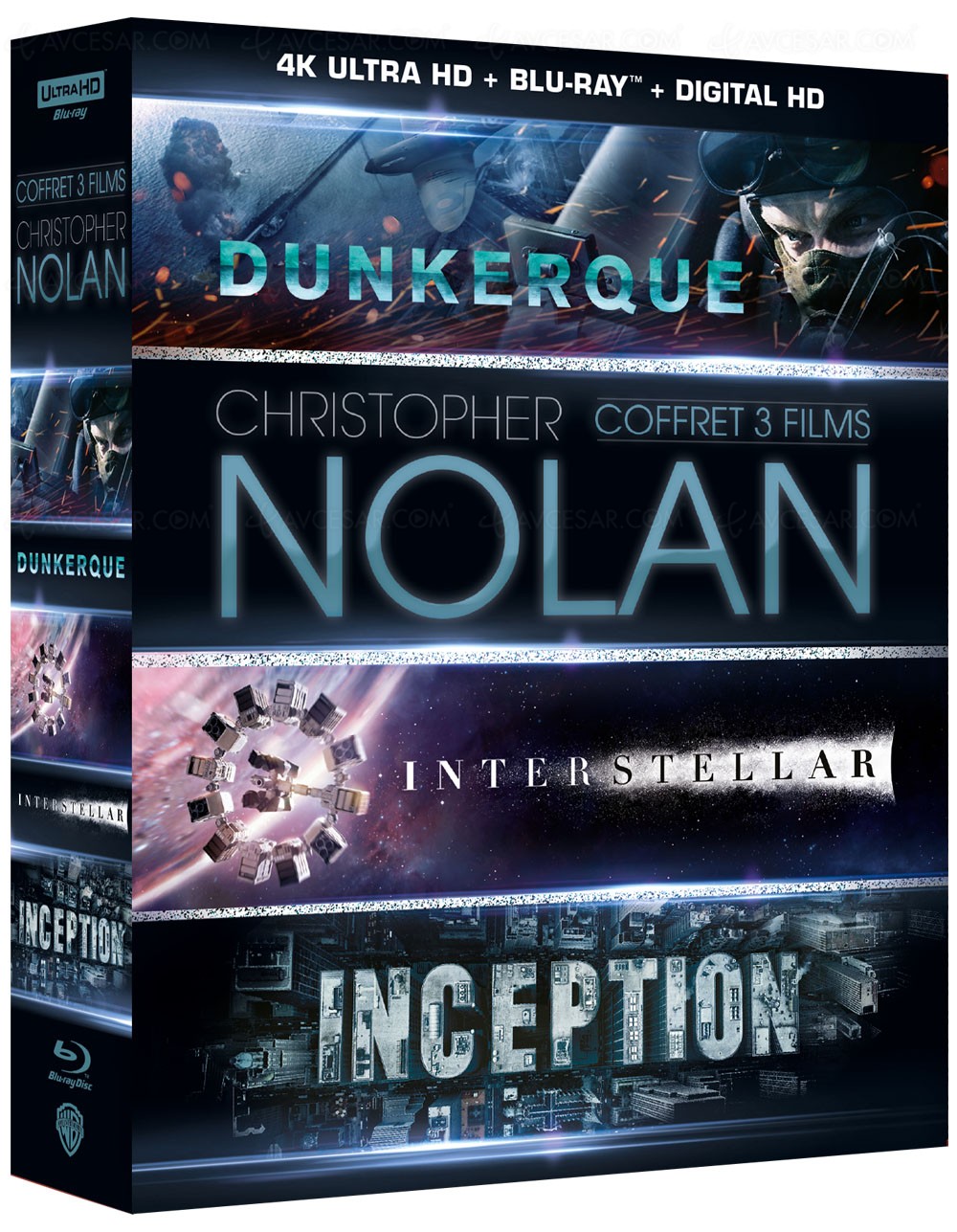 Interstellar 4K Ultra HD BluRay seul ou en coffret Nolan 3 ou 7 films
