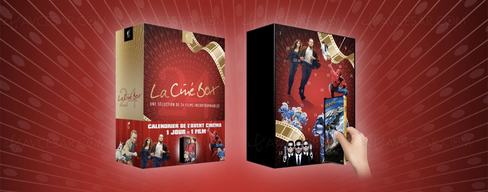 Film Le Calendrier De L Avent Calendrier de l'Avent Ciné Box chez Cultura : 24 jours, 24 DVD (soit 2