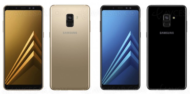 Nouveaux smartphones Samsung Galaxy A8 et Galaxy A8+ en janvier