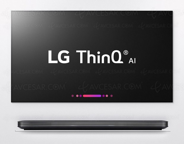 CES 18 > Smart TV LG ThinQ AI, WebOS avec Google Assistant intégré
