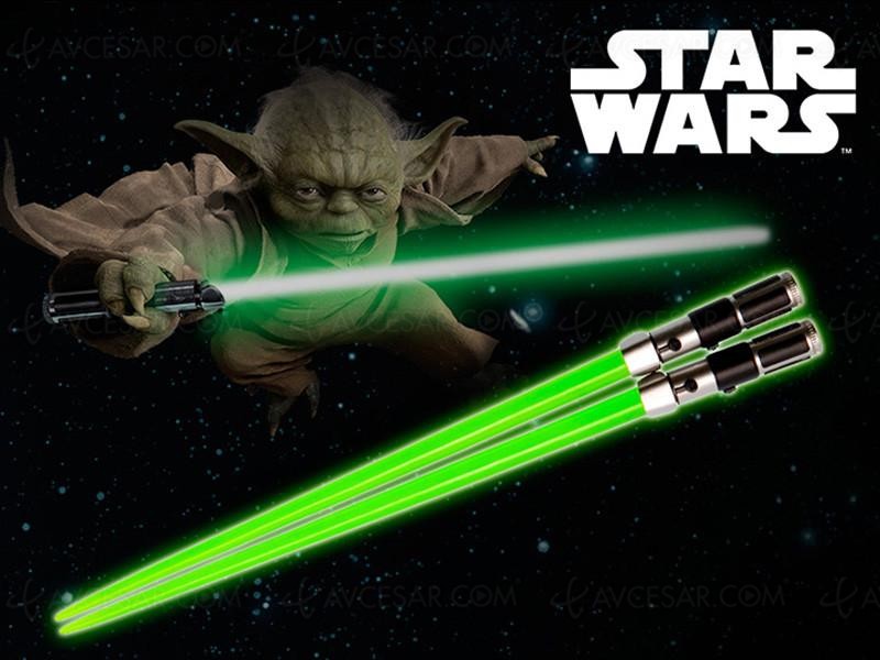 On veut les baguettes ultimes Star Wars Yoda