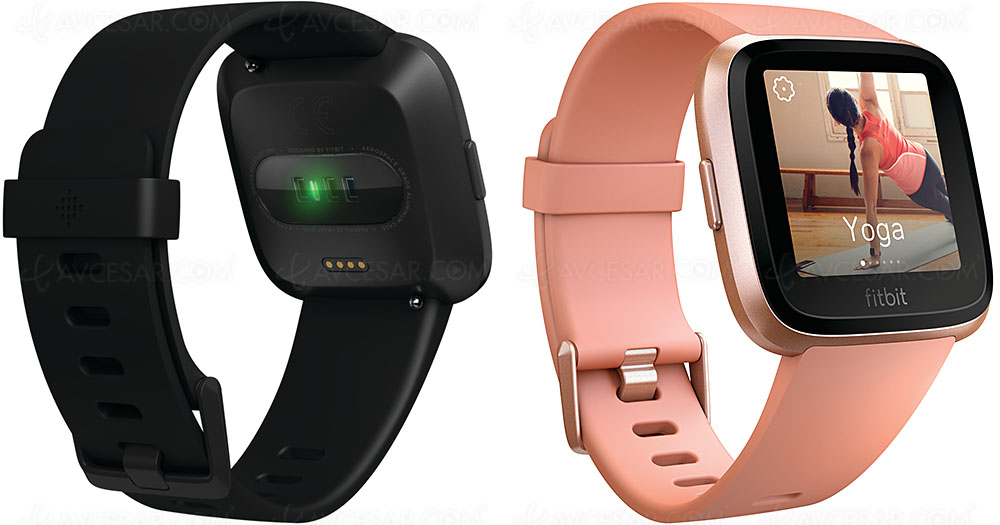 Montre connectée Fitbit Versa, adaptée aux femmes