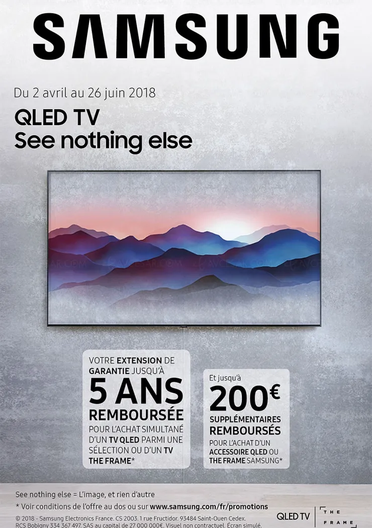 offre-de-remboursement-tv-samsung-the-frame-ou-qled-2017-2018-jusqu-a-700-rembourses