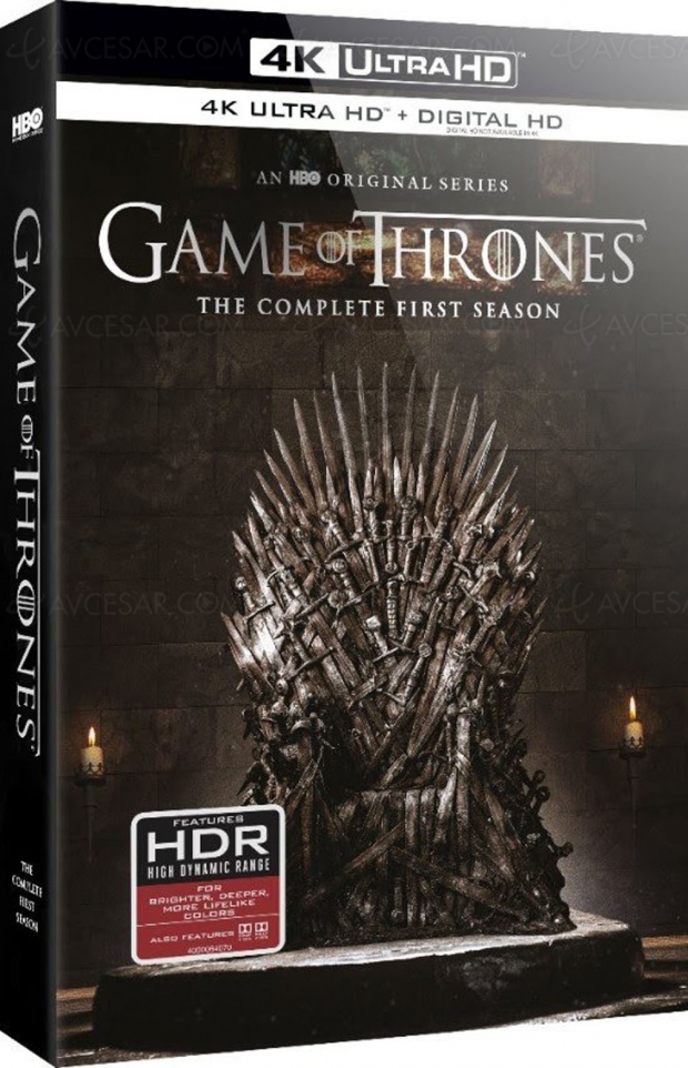 Game of Thrones saison 1 4K Ultra HD en juin, HBO confirme